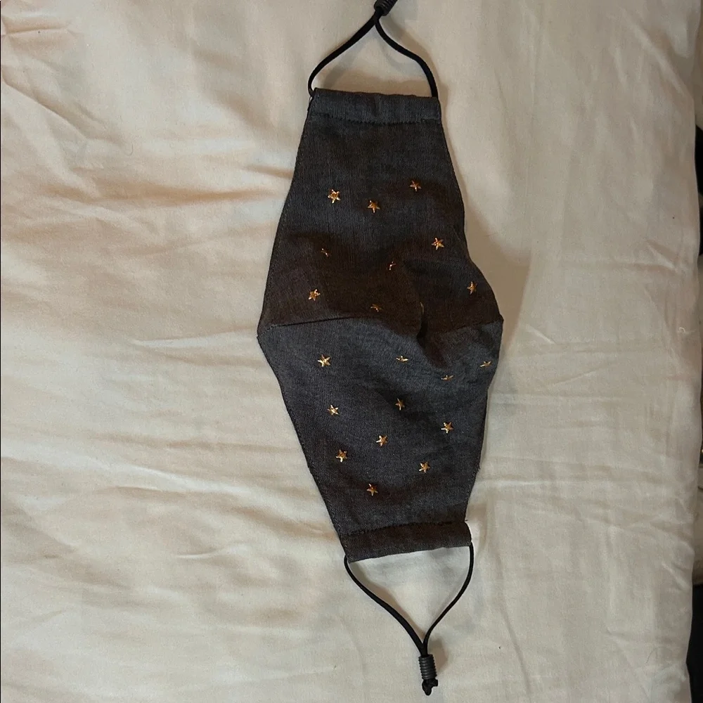 Lele Sadoughi Blue Star Face Masks